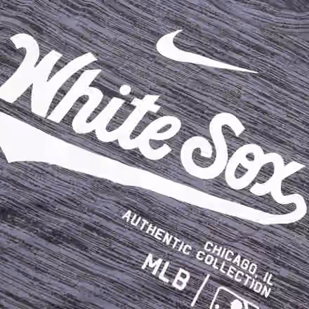 Chicago White Sox 2024 MLB Authentic Practice Nike Velocity T-Shirt Gray view 3