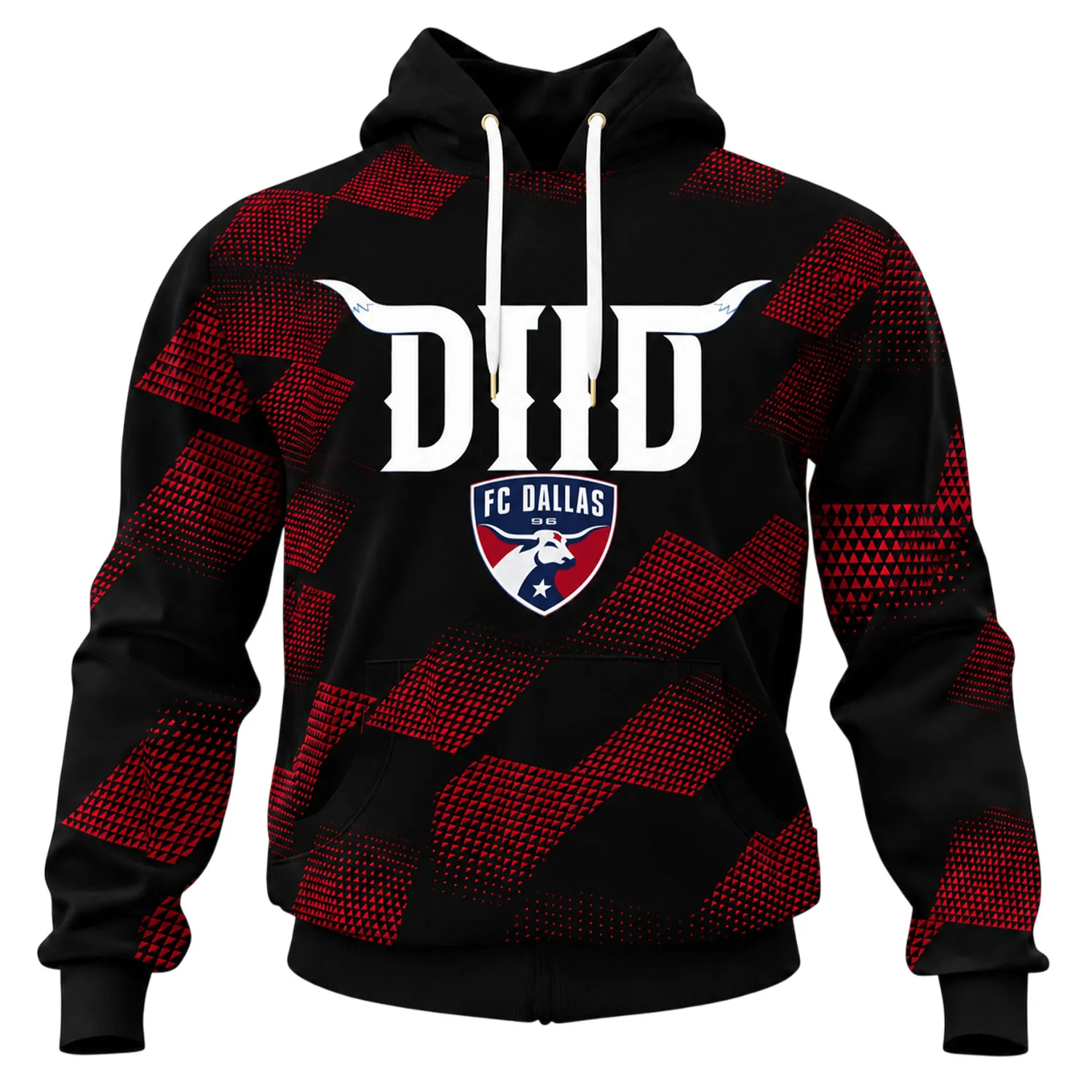 FCD Hoodie Name & Number – Bold Team Spirit Apparel