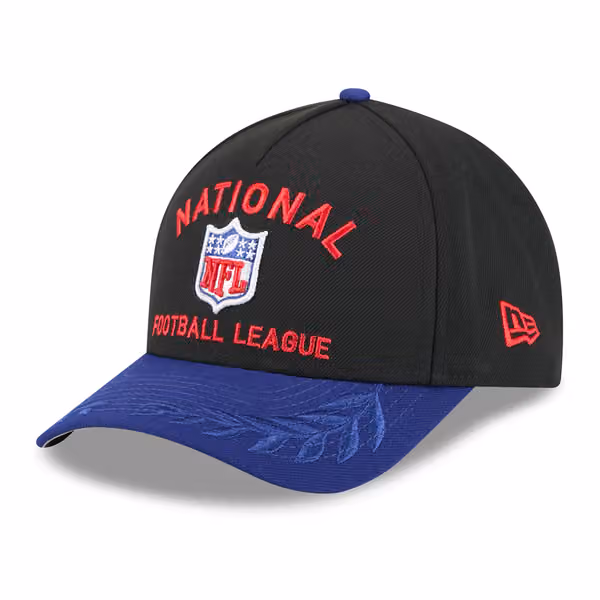 NFL Shield 2025 NFL Draft 9FORTY M-Crown A-Frame Snapback Cap Black product photo