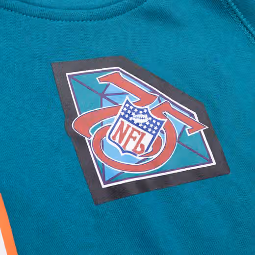 Dan Marino #13 Miami Dolphins N&N Player NFL Hoodie Aqua view 4