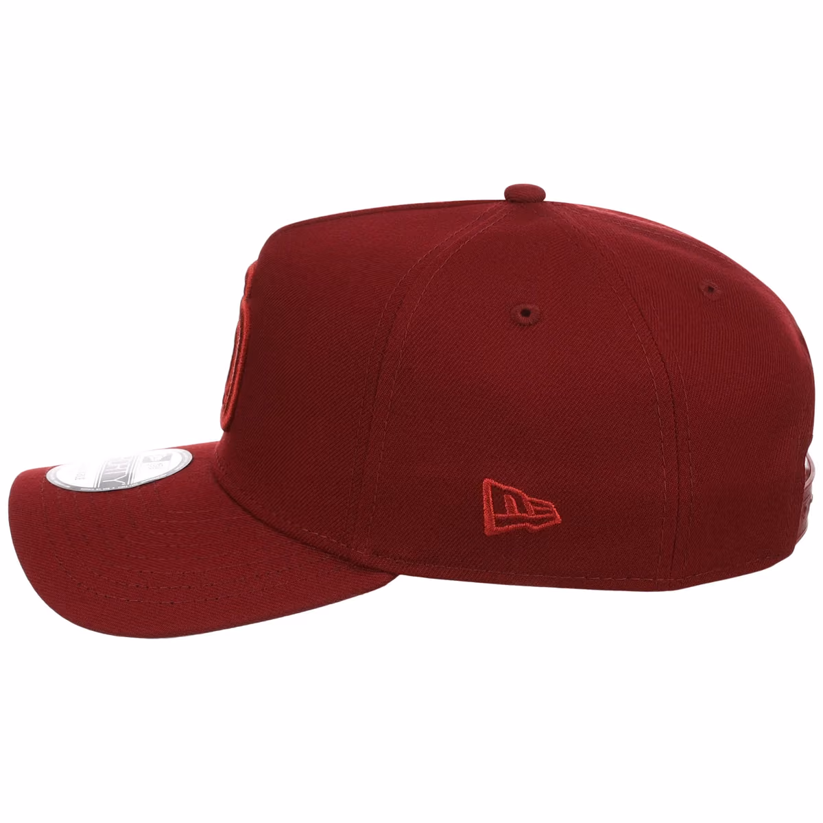 San Diego Padres MLB Cardinal FASHION CORE New Era 9FORTY A-Frame detail view
