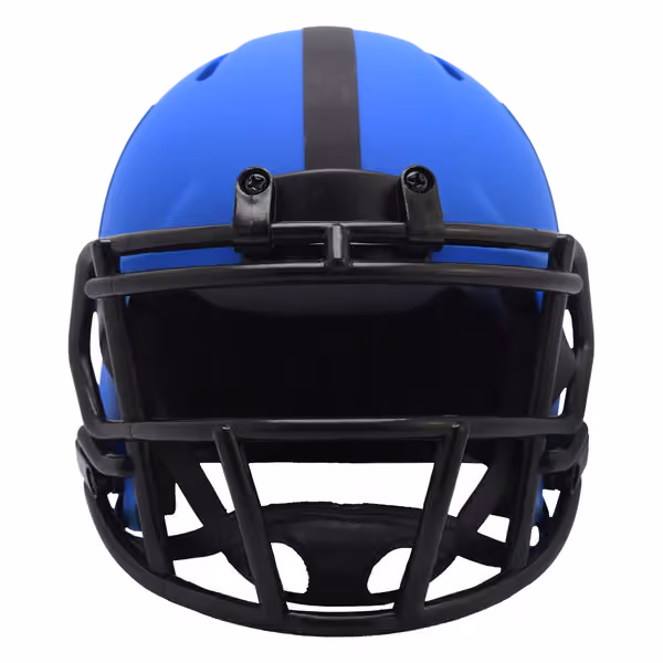 New York Giants Rave Alternate NFL Speed Mini Helmet Blue view 3