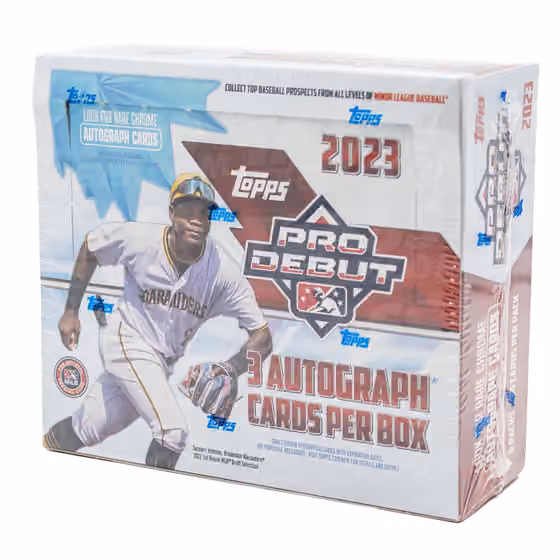 2023 Topps Pro Debut Baseball MiLB Jumbo Box view 1
