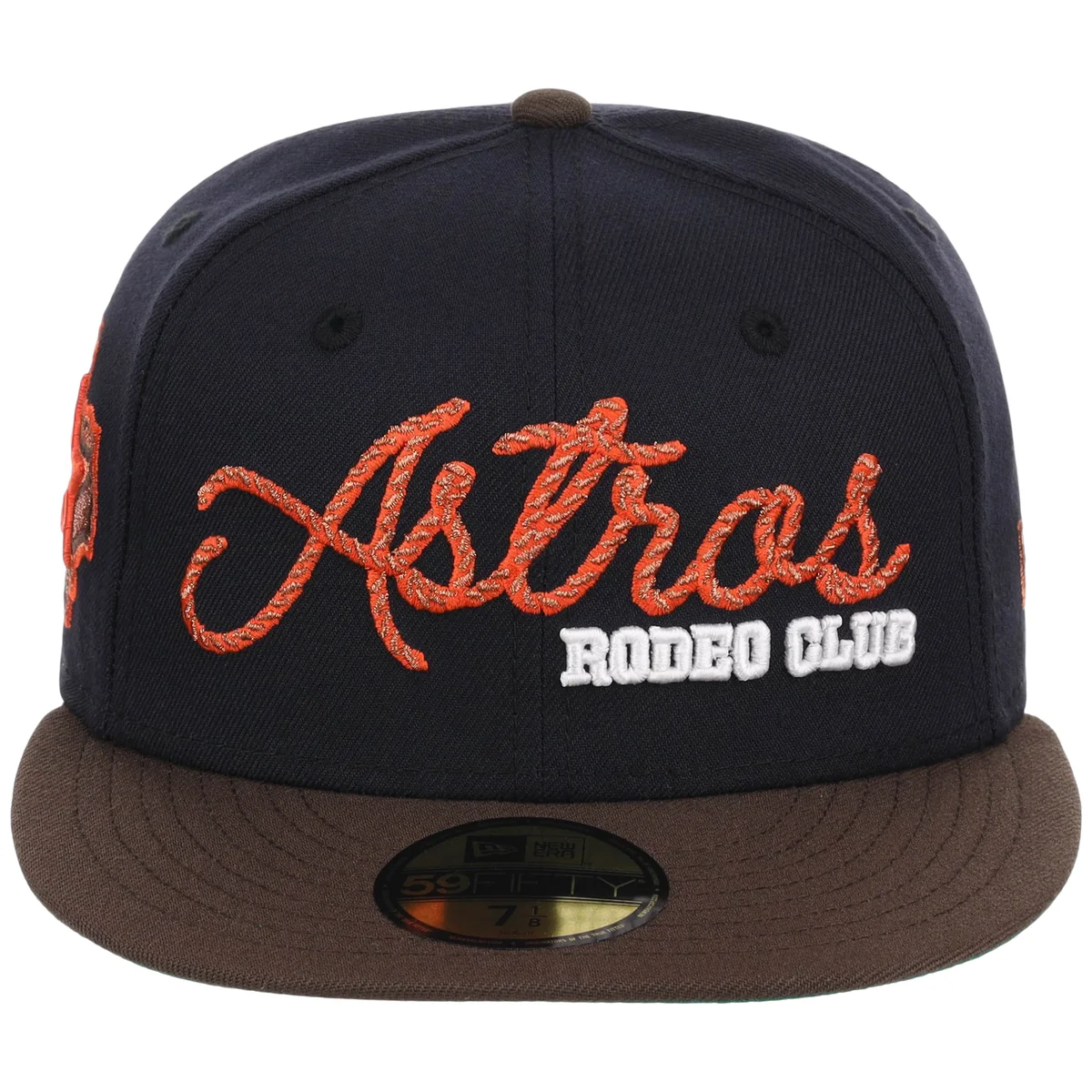 Houston Astros MLB Heritage & Heat 'Lasso' New Era 59FIFTY detail view