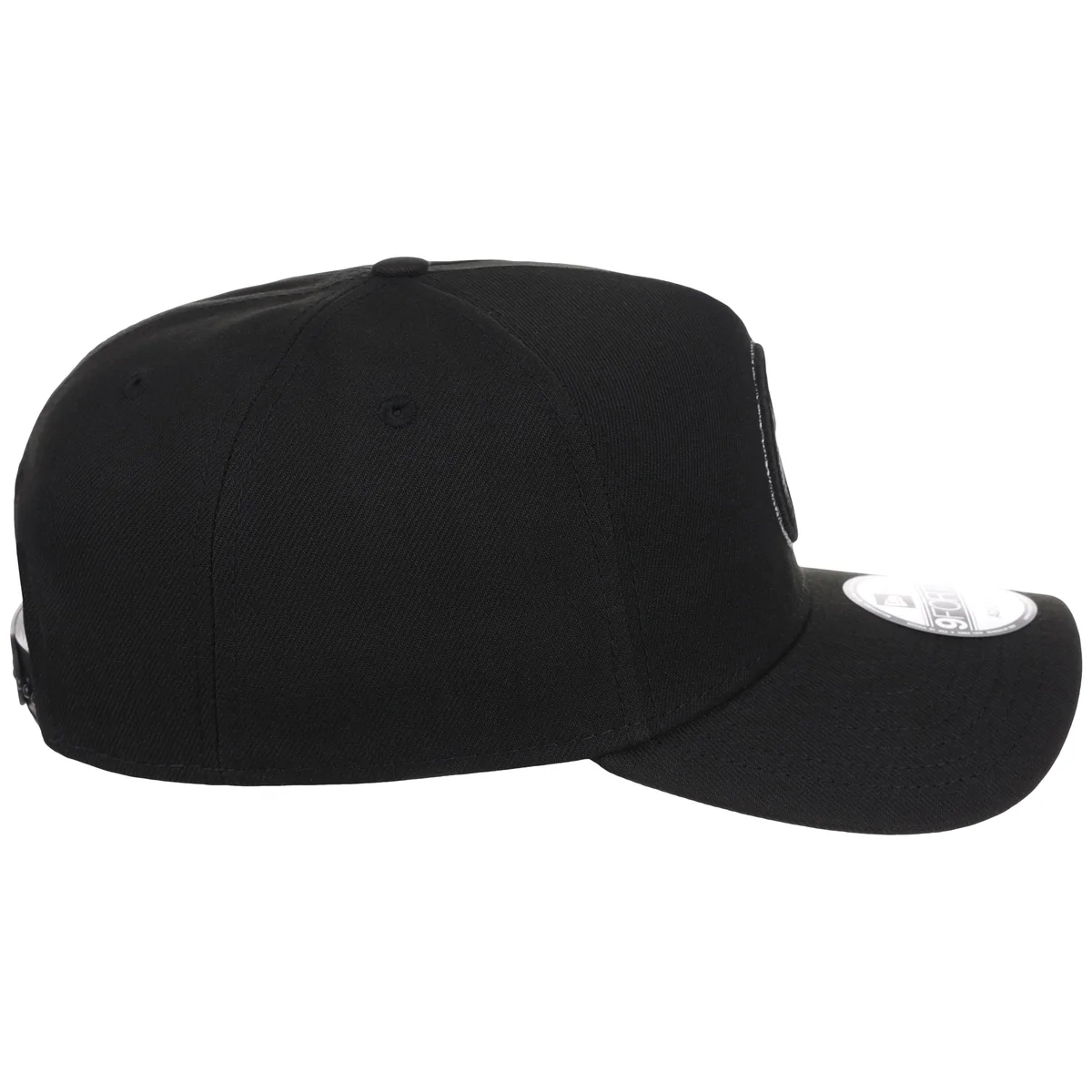 Baltimore Orioles MLB Black x Pewter FASHION CORE New Era 9FORTY A-Frame detail view