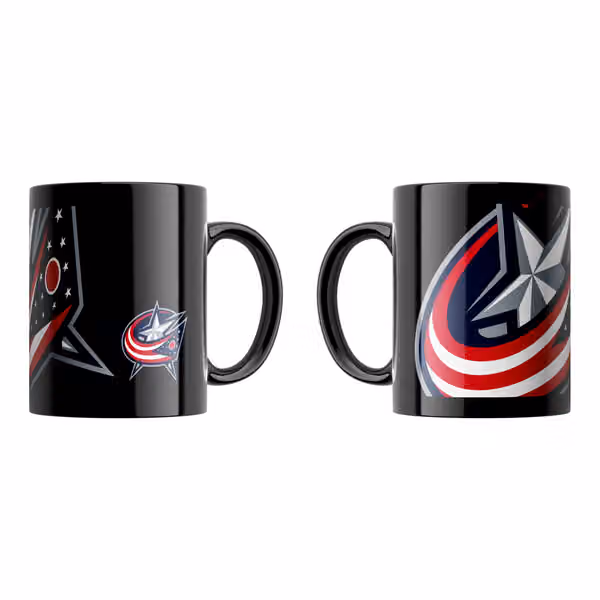 Columbus Blue Jackets Oversized Logo NHL Mug (330 ml) view 1