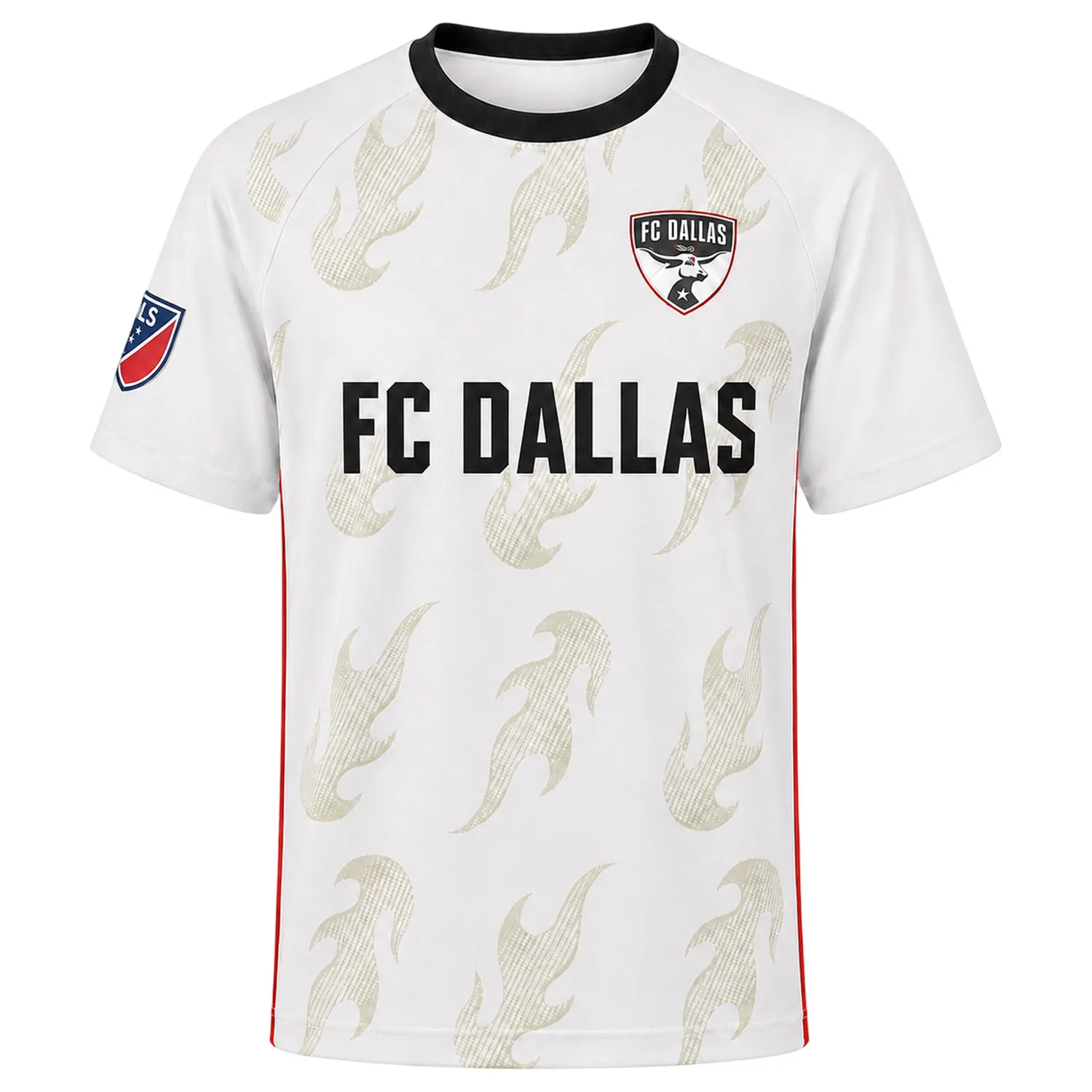 FC Dallas White Soccer Jersey - Bold MLS Fan Merch