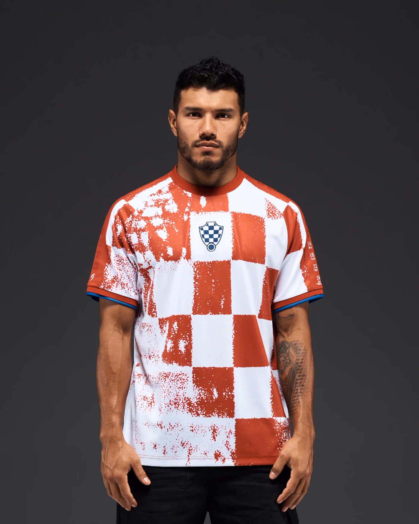 Jersevo Custom Personalized Croatia Heritage Jersey (2026WC Edition) front view