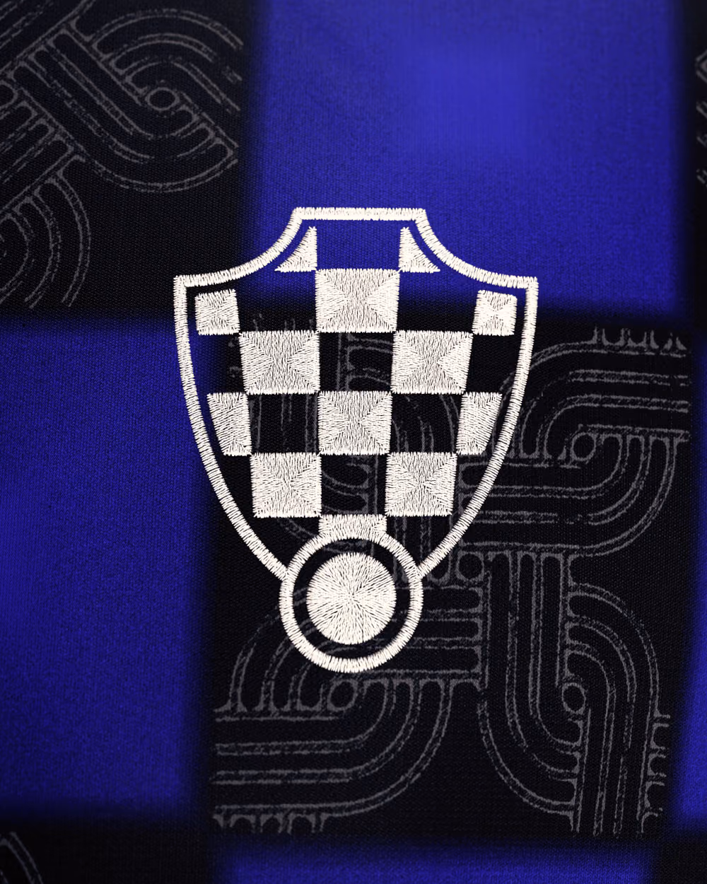 Jersevo Custom Personalized The Wizard "Posljednji Ples" Jersey crest detail