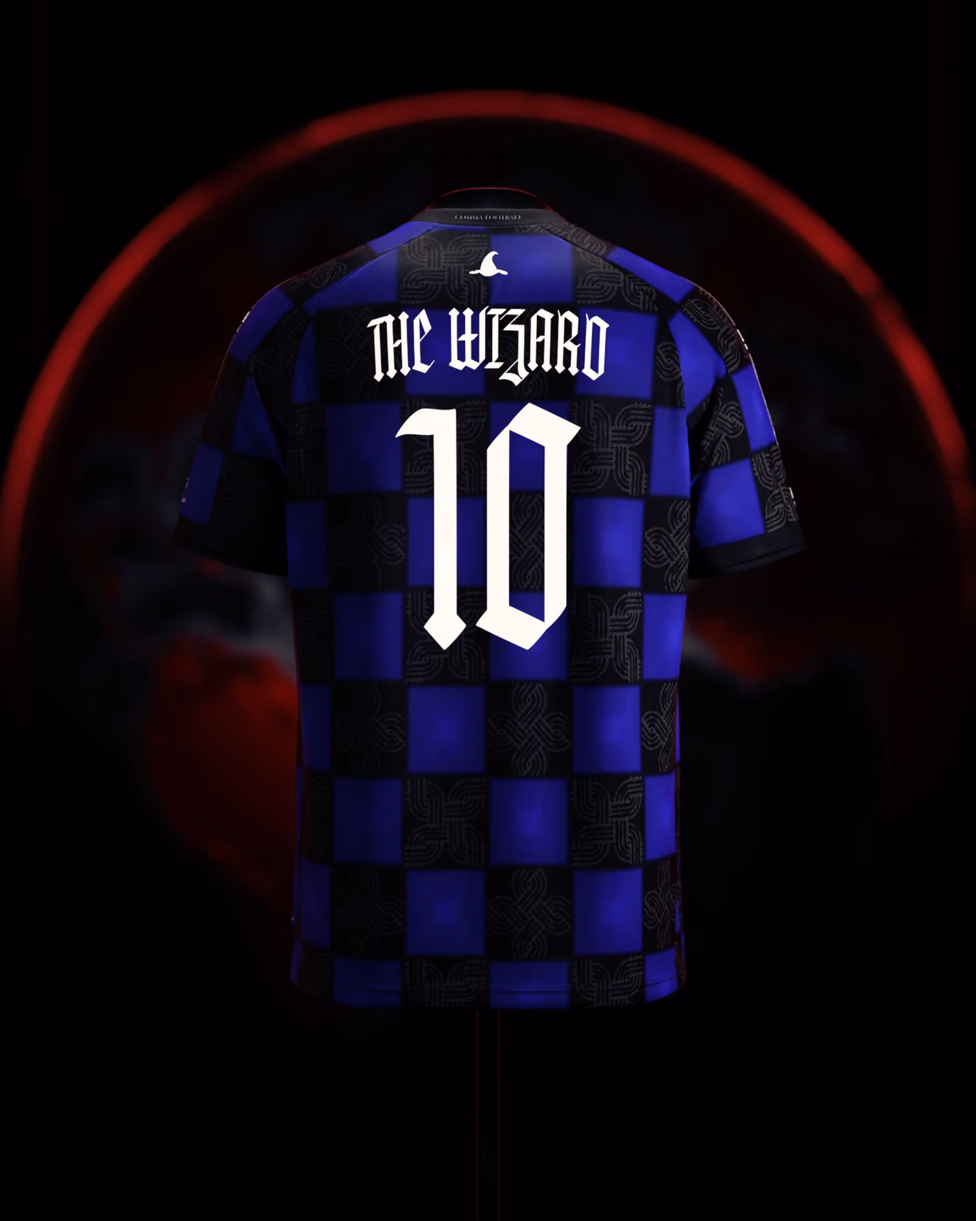 Jersevo Custom Personalized The Wizard "Posljednji Ples" Jersey back view