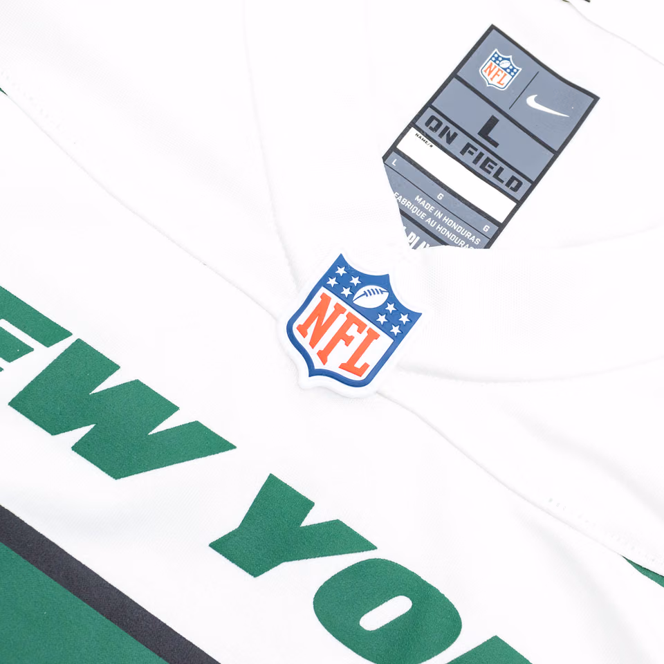 Zach Wilson #2 New York Jets Nike Game NFL Football Jersey White view 5