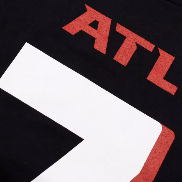Bijan Robinson #7 Atlanta Falcons Player NFL T-Shirt Black view 5