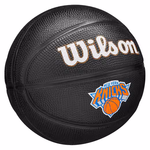 New York Knicks Tribute Wilson NBA Mini Basketball (Size 3) view 3