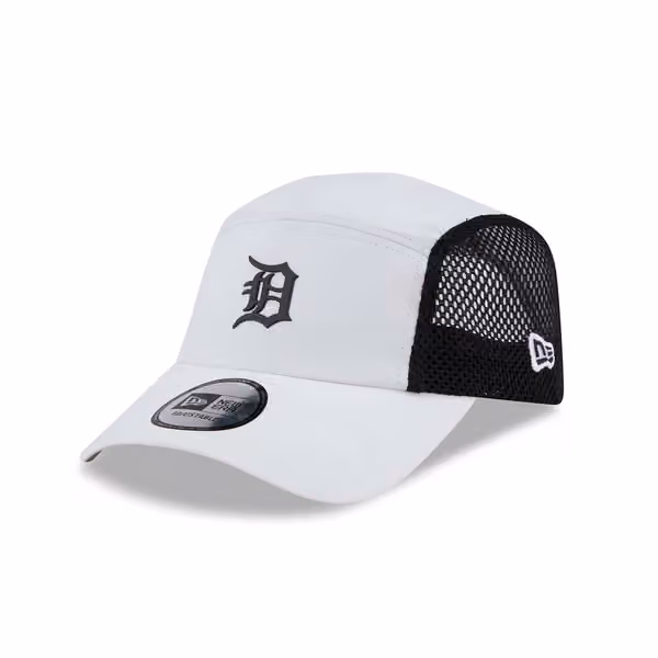Detroit Tigers Official MLB Poly Runner Bungee Cord Cap White product photo