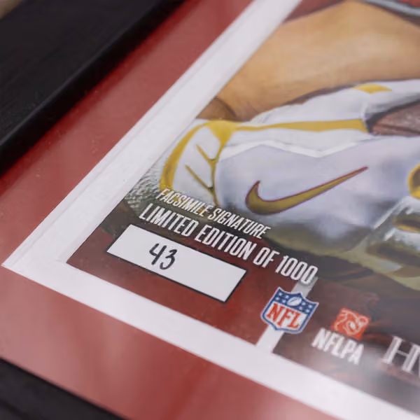 Christian McCaffrey San Francisco 49ers Artist Proof Bronze Coin NFL Photo Frame view 3