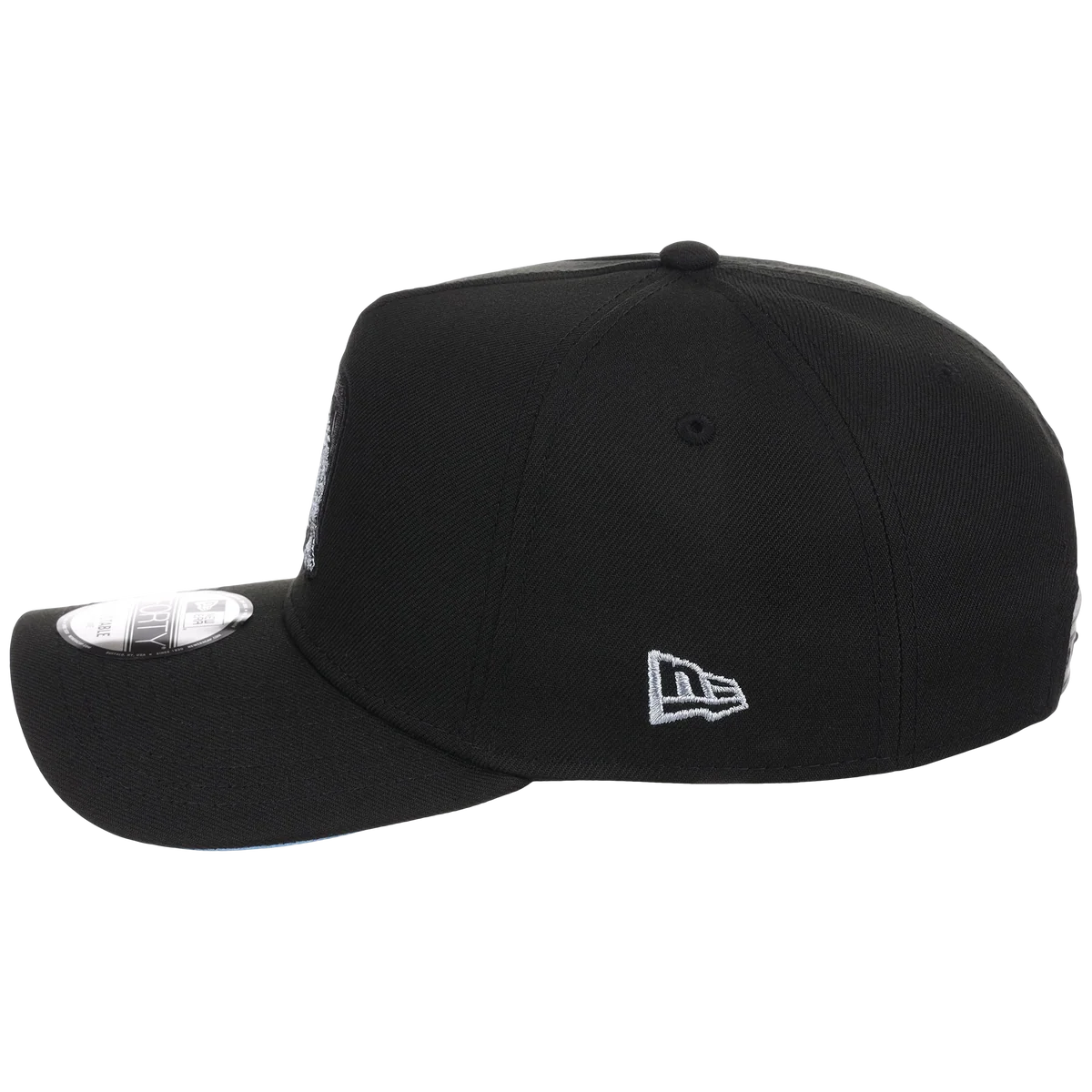 Detroit Tigers MLB Black Sky FASHION CORE New Era 9FORTY A-Frame detail view