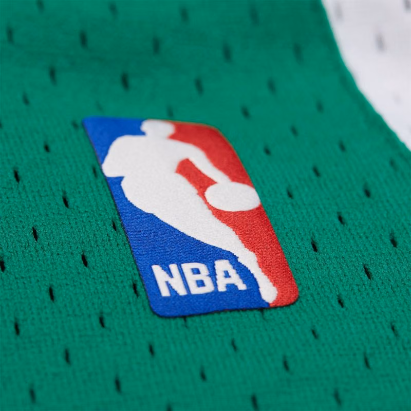 Dirk Nowitzki #41 Dallas Mavericks 2004-05 Swingman NBA Jersey Green view 6