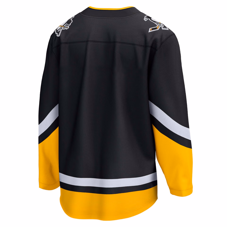 Pittsburgh Penguins Fanatics Breakaway NHL Jersey Alternate Black view 2