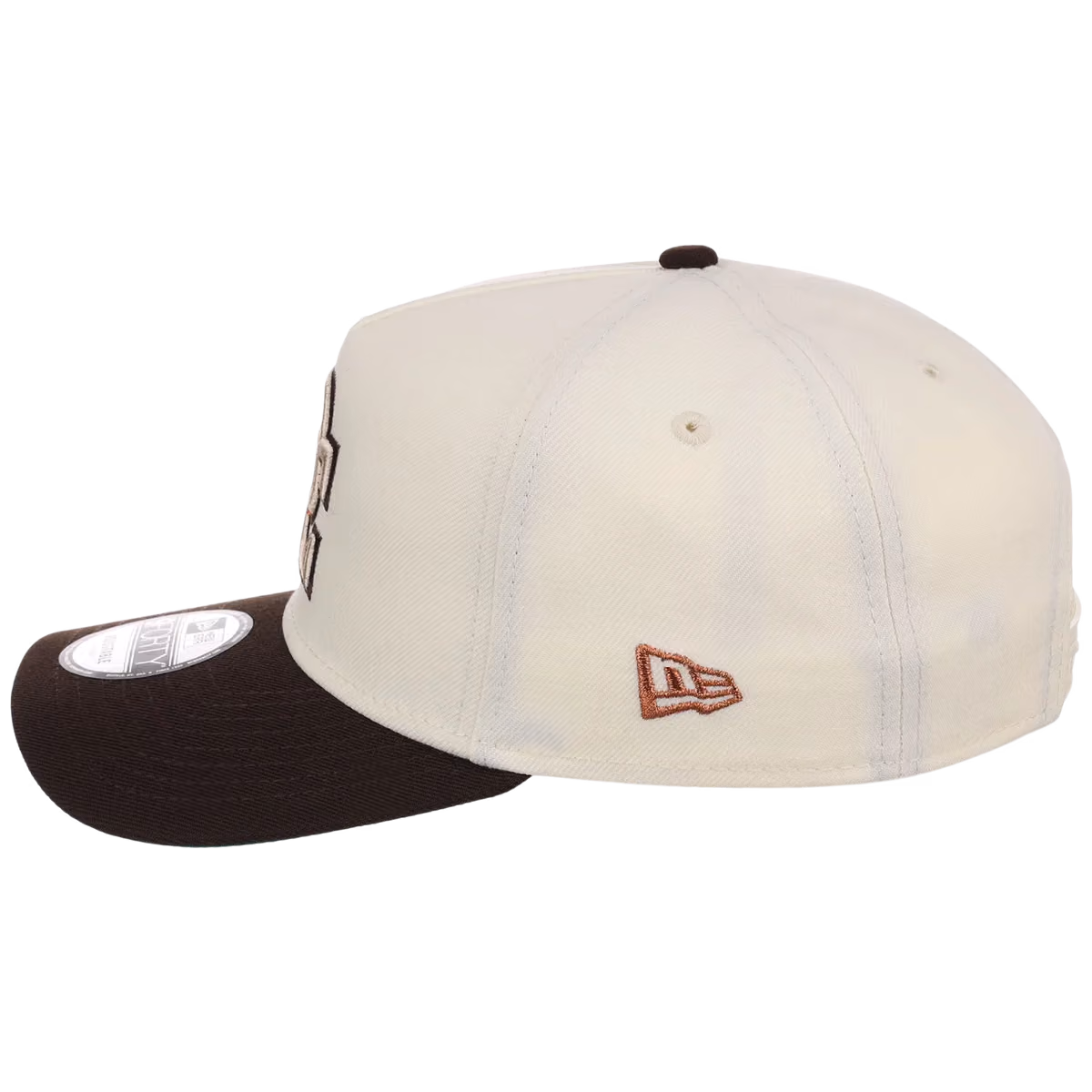 Washington Nationals MLB Walnut Reserve New Era 9FORTY A-Frame detail view