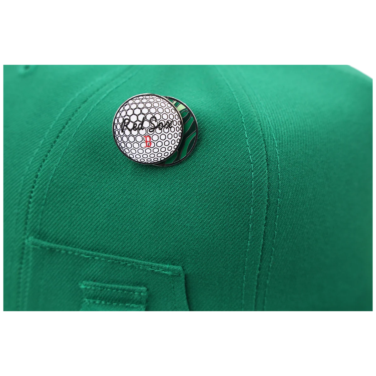 Boston Red Sox MLB Augusta Bloom New Era 59FIFTY w/ Golf Pin detail view