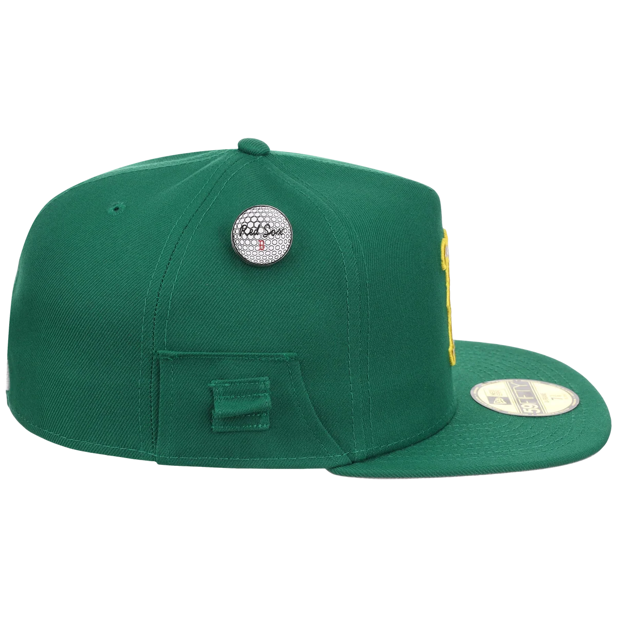 Boston Red Sox MLB Augusta Bloom New Era 59FIFTY w/ Golf Pin detail view