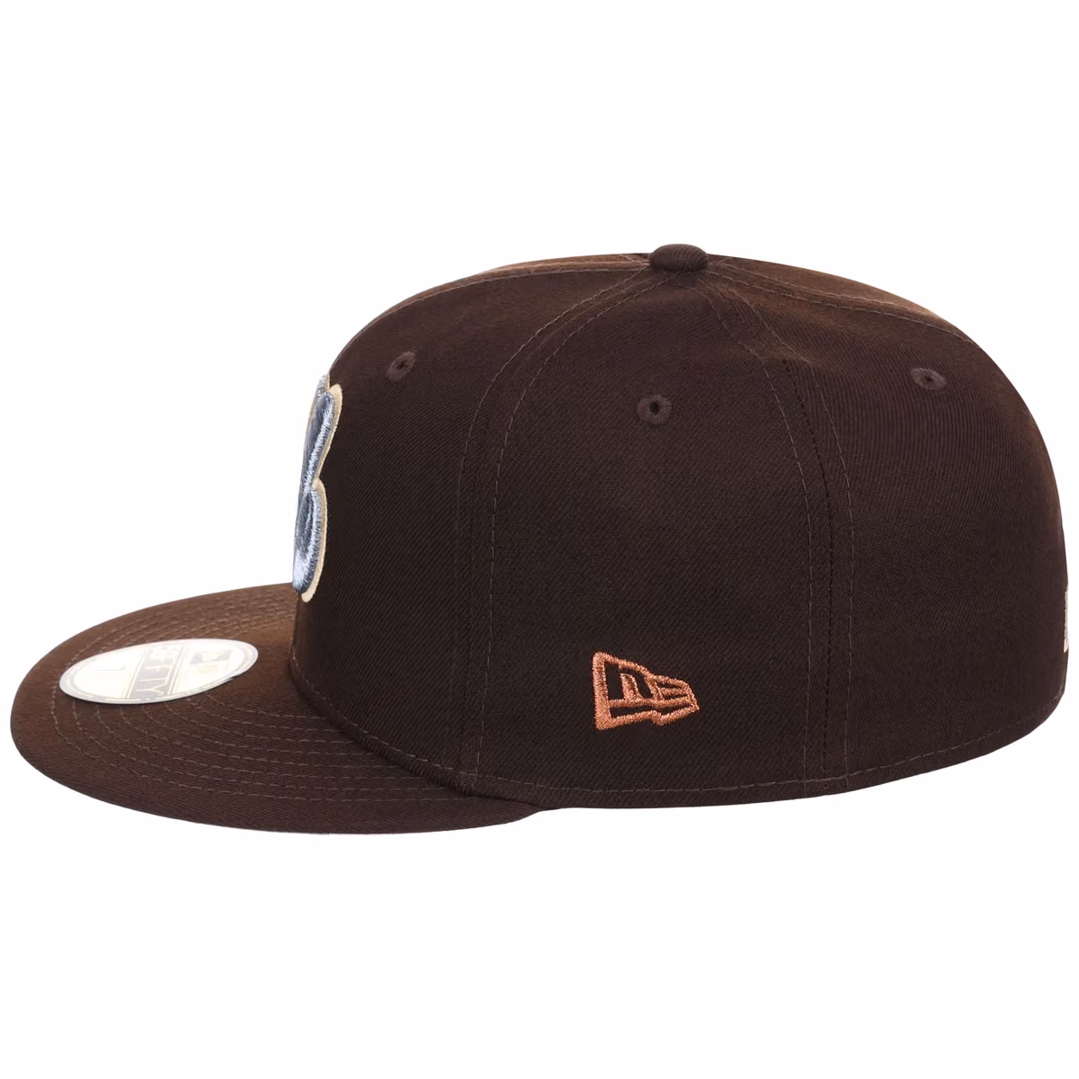 Montreal Expos MLB Frosted Bark New Era 59FIFTY detail view
