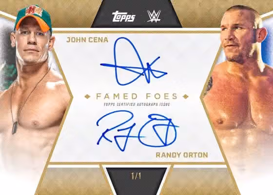 2025 Topps WWE John Cena Commemorative Collection Box view 5