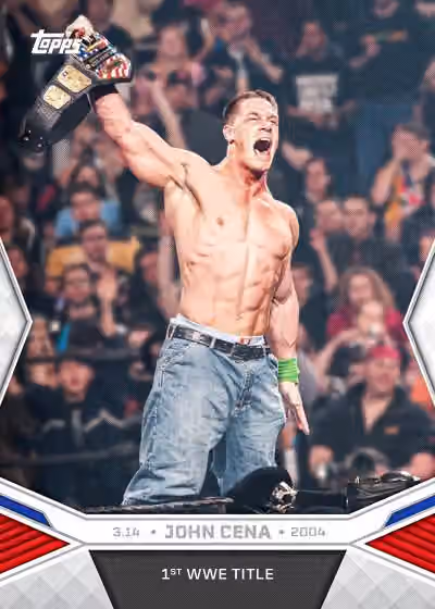 2025 Topps WWE John Cena Commemorative Collection Box view 2