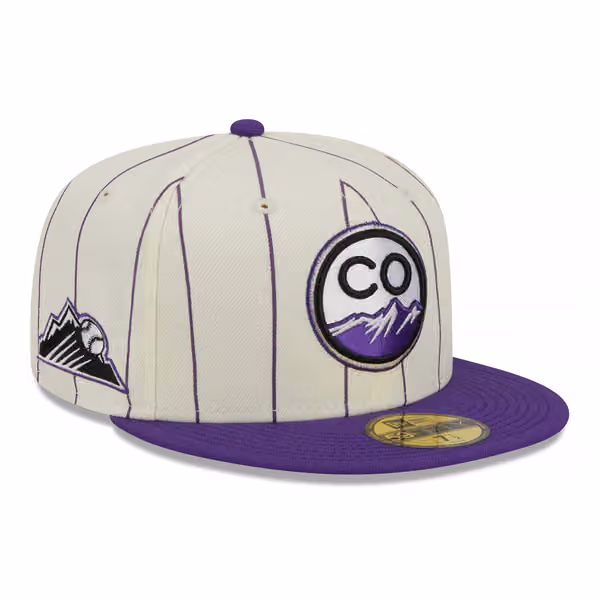 Colorado Rockies Retro City New Era 59FIFTY Fitted MLB Cap product photo