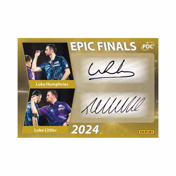 2026 Panini Darts PDC World Championship Trading Cards Premium Pack view 7
