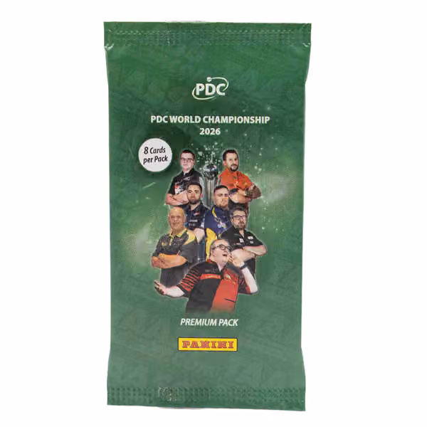 2026 Panini Darts PDC World Championship Trading Cards Premium Pack view 1