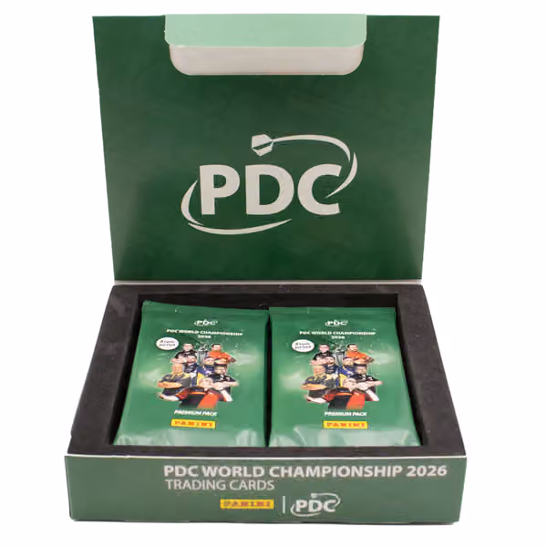 2026 Panini Darts PDC World Championship Trading Cards Premium Pack view 2