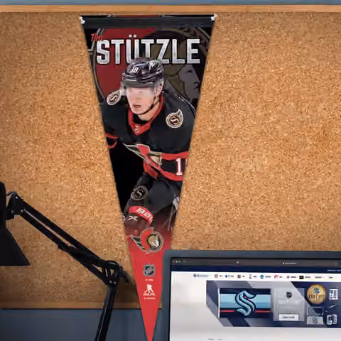 Tim Stützle Ottawa Senators WinCraft Premium NHL Pennant view 3