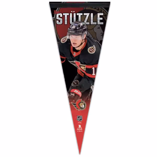 Tim Stützle Ottawa Senators WinCraft Premium NHL Pennant view 1