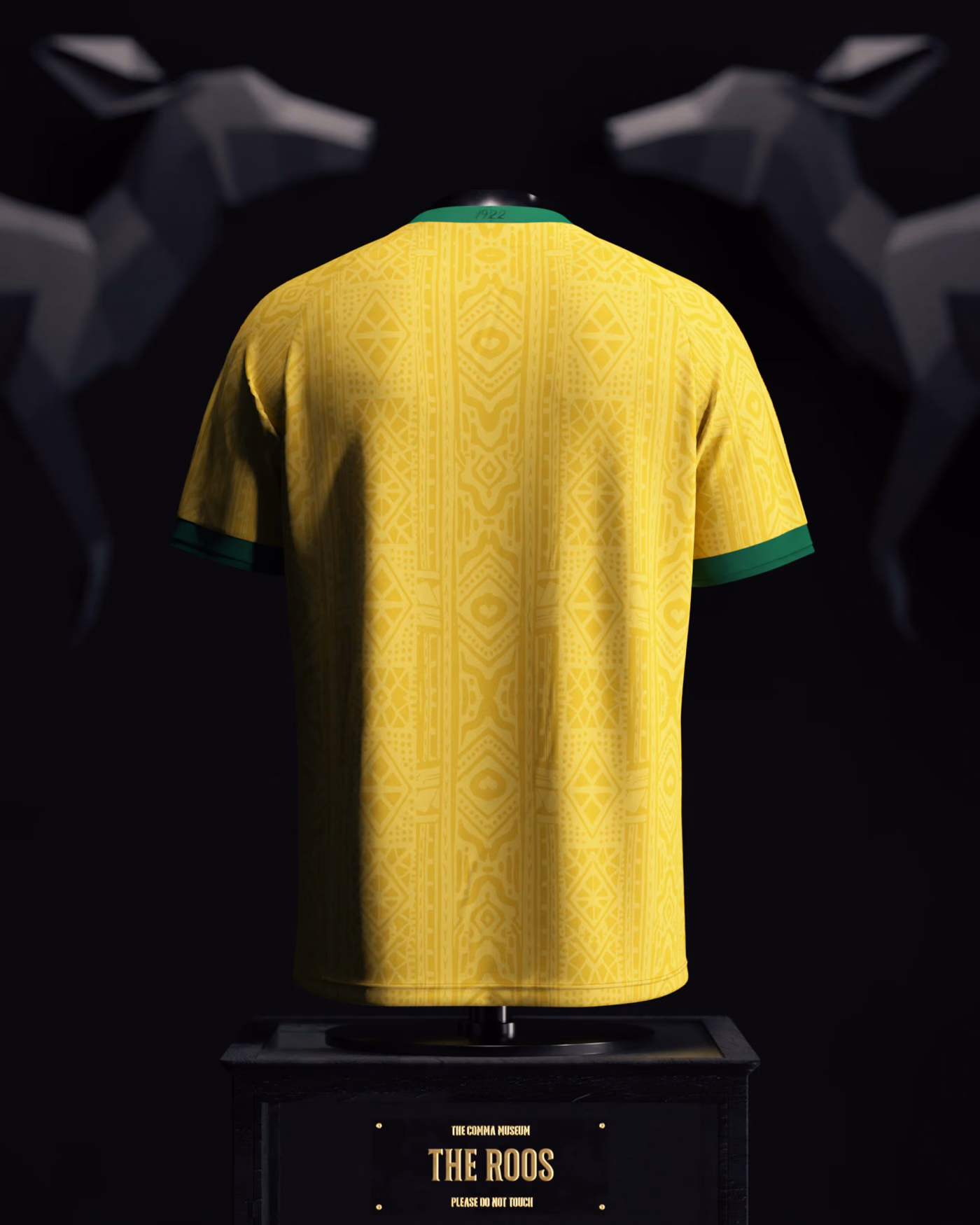 Jersevo Custom Personalized Australia Heritage Jersey (2026WC Edition) back view