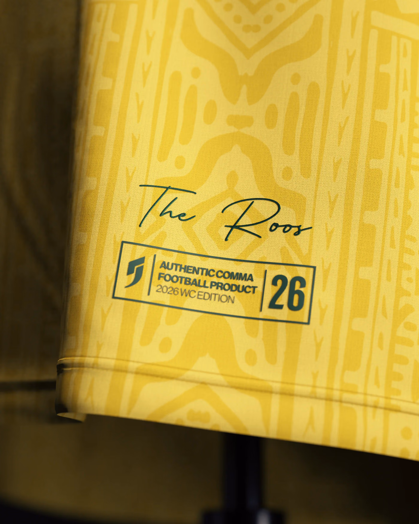 Jersevo Custom Personalized Australia Heritage Jersey (2026WC Edition) detail view 6