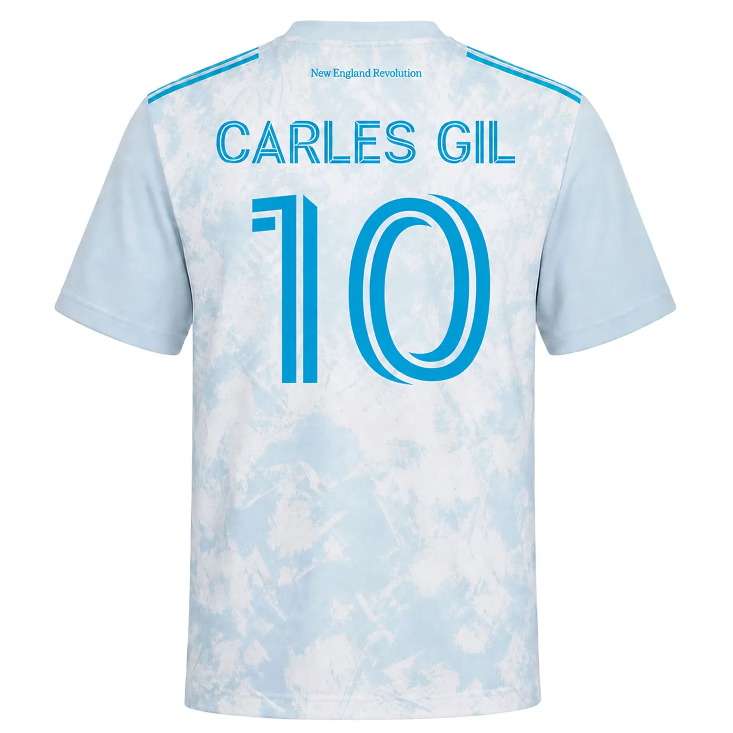 NE Revolution White Jersey Carles Gil – Legendary Fan Gear