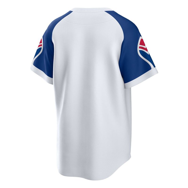 Atlanta Braves 1974 Cooperstown Nike MLB Jersey White view 2