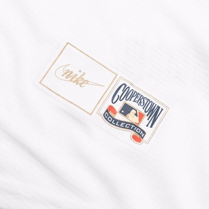 Atlanta Braves 1974 Cooperstown Nike MLB Jersey White view 5