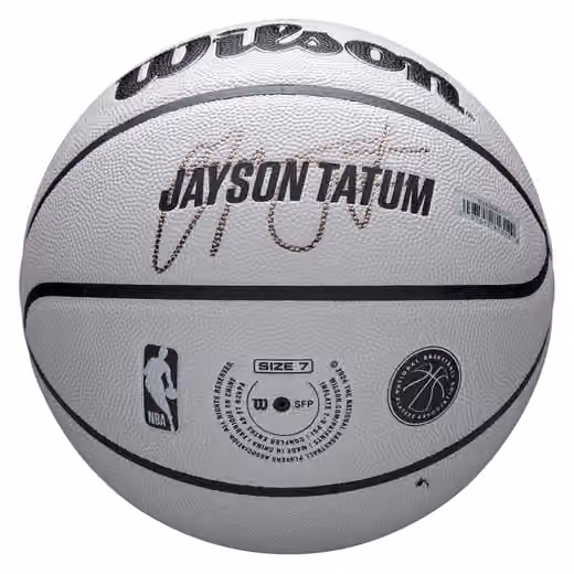 Jayson Tatum UV Player Icon NBA Basketball (Size 7) view 3