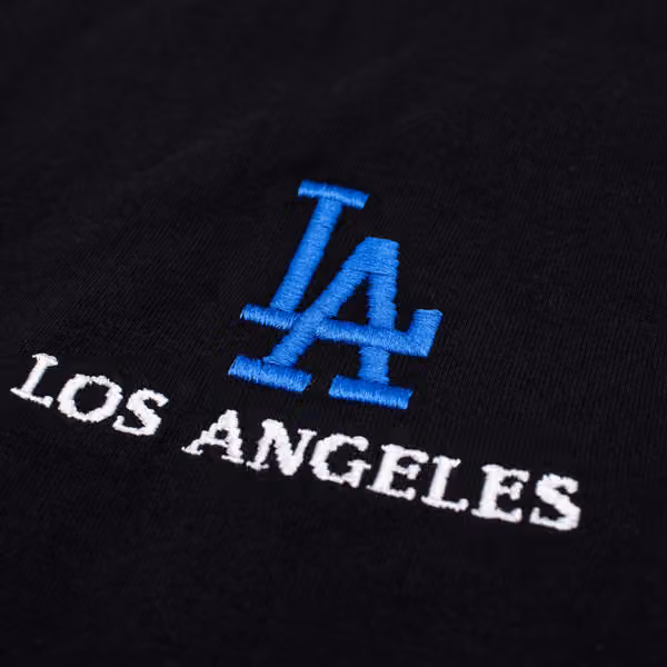 Los Angeles Dodgers 8-Bit Hero Foundation MLB T-Shirt Black view 3