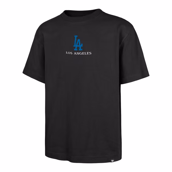 Los Angeles Dodgers 8-Bit Hero Foundation MLB T-Shirt Black view 1