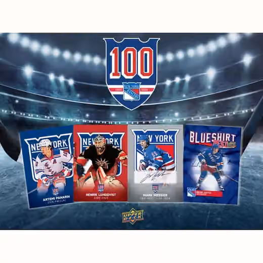 2025/26 Upper Deck New York Rangers 100 Years Centennial Hockey Box Set view 2