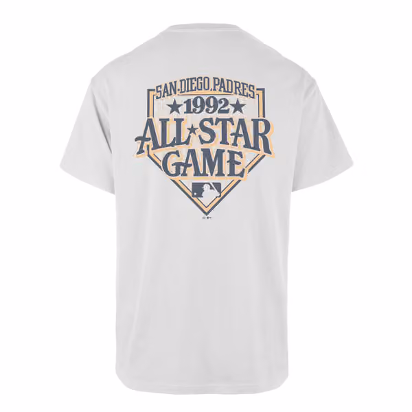 San Diego Padres 1992 All Star Game '47 Backer Echo MLB T-Shirt White view 1