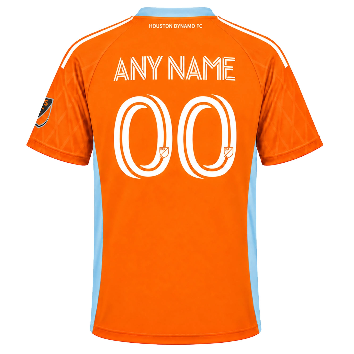 Houston Dynamo Season 20 Jersey Custom Elite Orange
