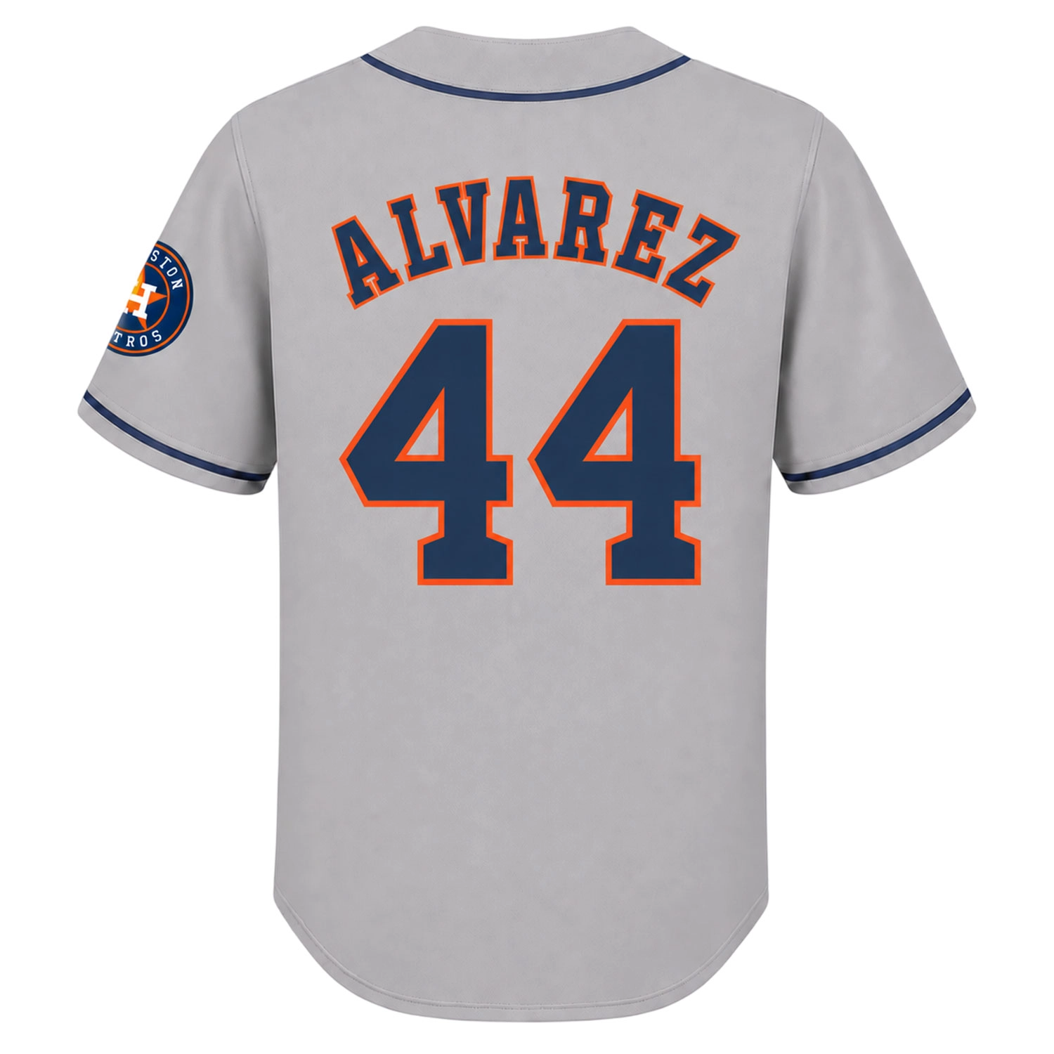 Yordan Alvarez Gray Baseball Jersey 2026 Remarkable Road