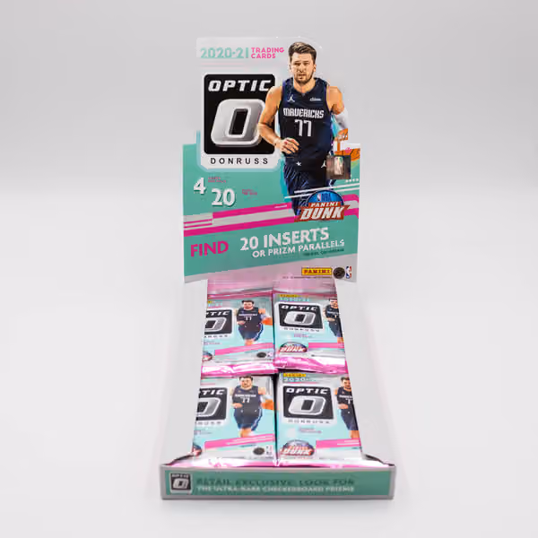 2020/21 Panini Donruss Optic Basketball NBA RETAIL Booster Pack view 2