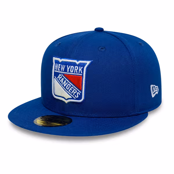 New York Rangers Basic Logo 59FIFTY Fitted NHL Cap Blue product photo
