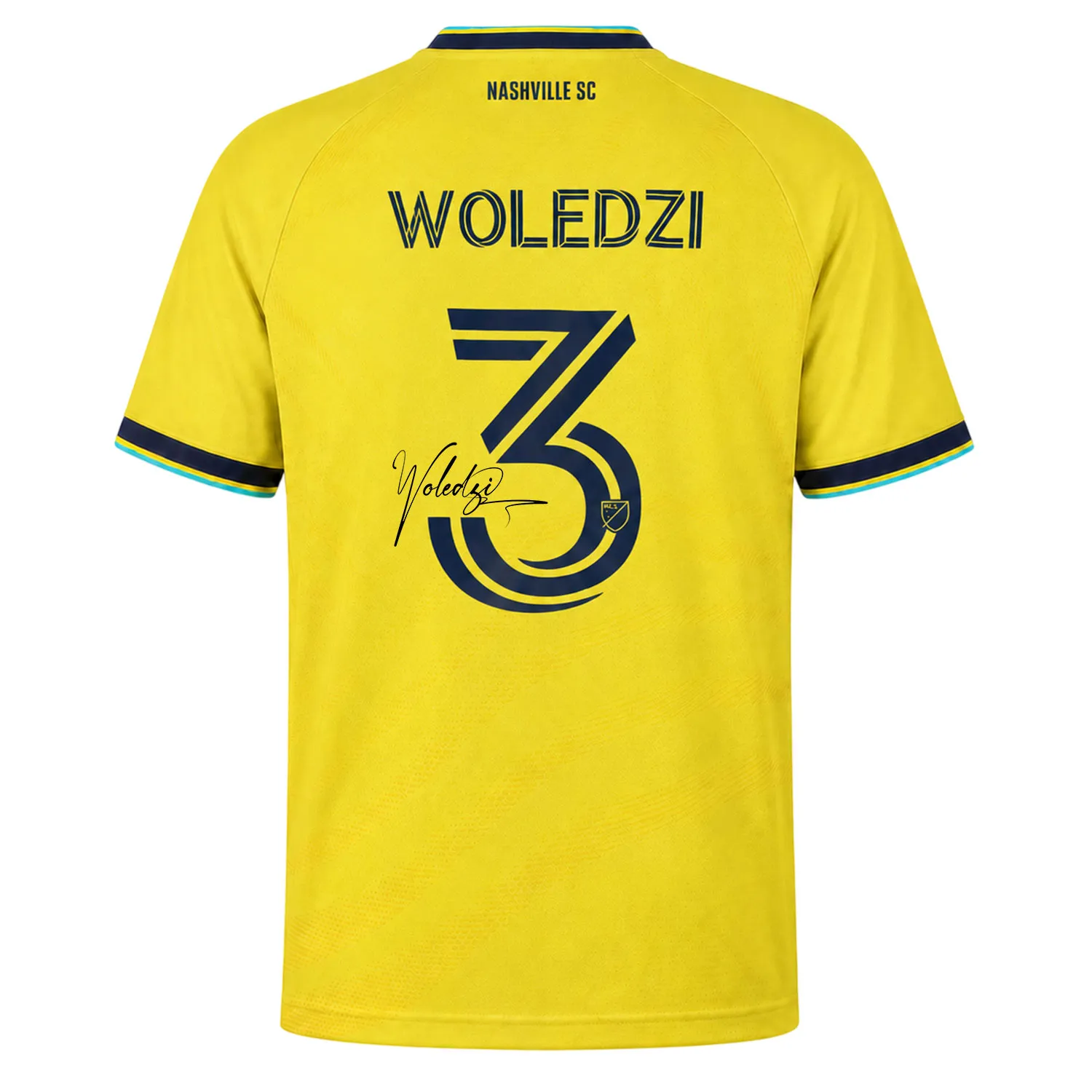 Maxwell Woledzi Nashville SC Jersey 2026 Vibrant Fan Wear