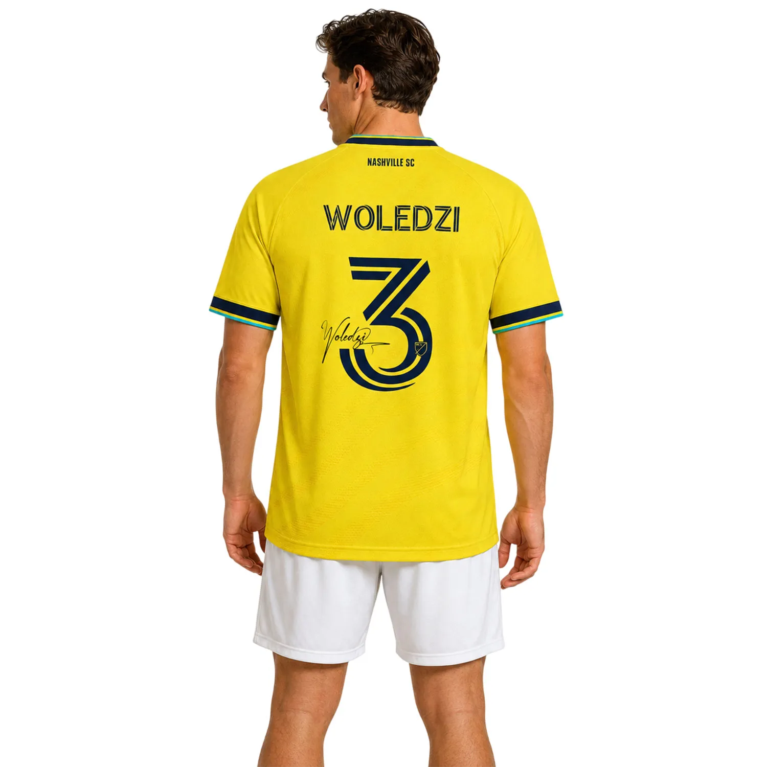 Maxwell Woledzi Nashville SC Jersey 2026 Vibrant Fan Wear